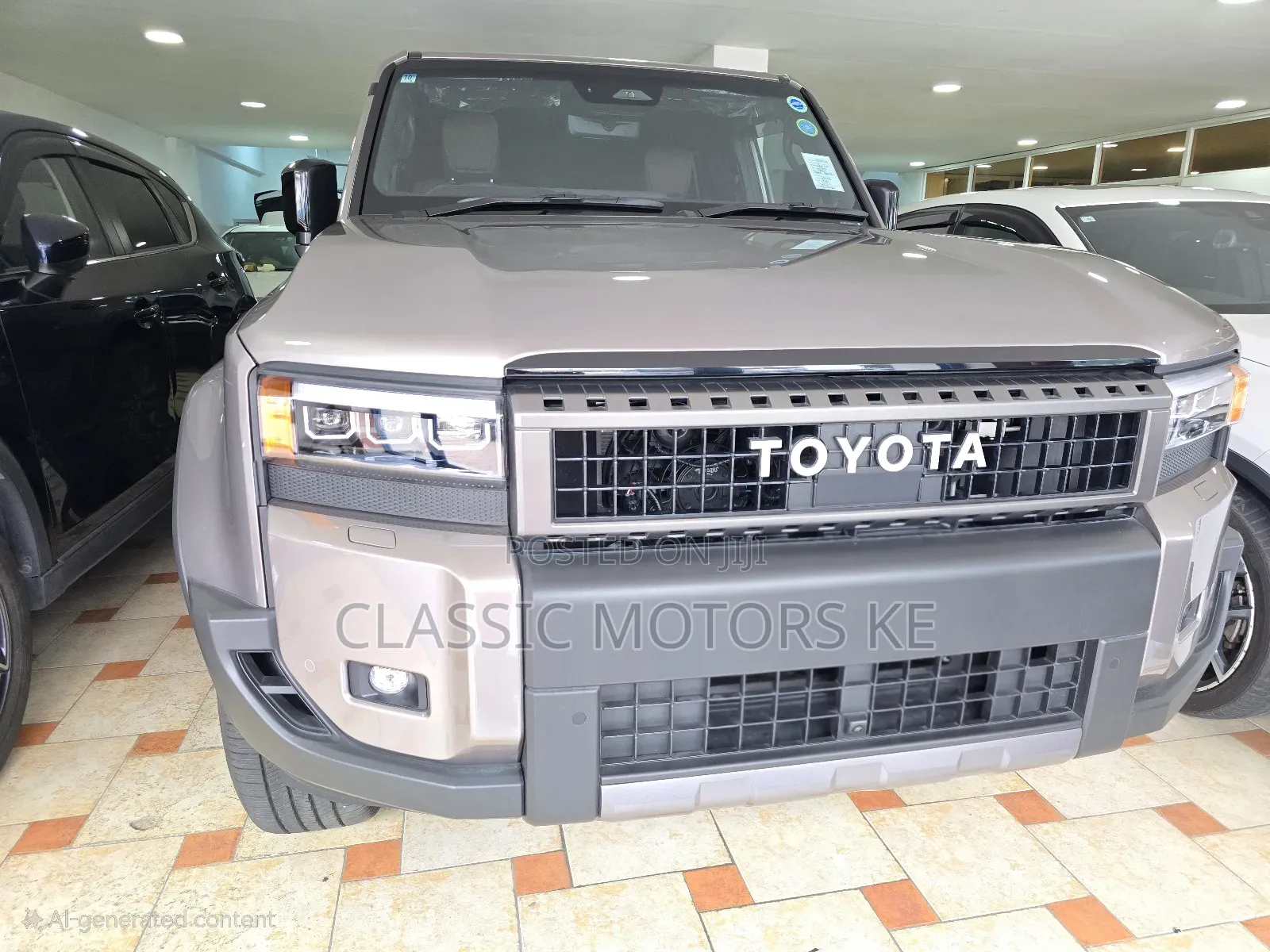 New Toyota Land Cruiser Prado 2.8 2024 Gray