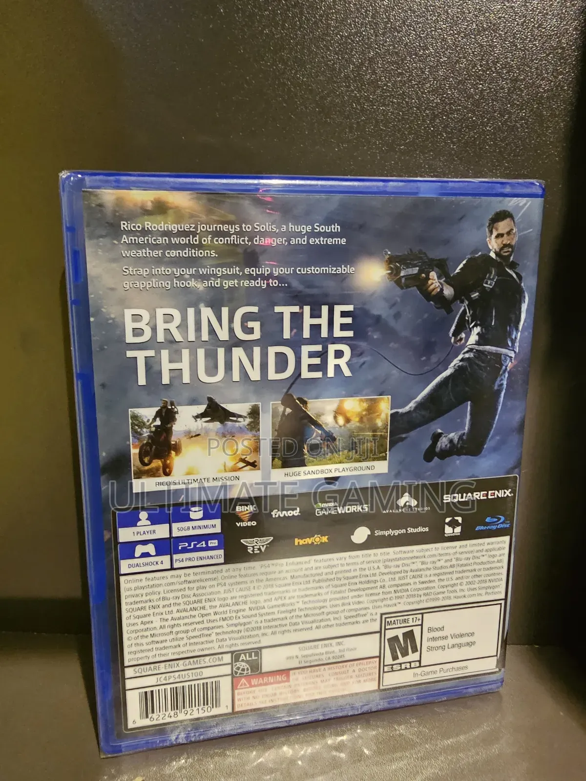 Ps4 Just Cause 4