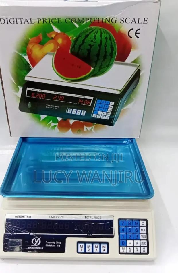 Digital Weighing Scale 30kg/ Acs Weighing Scale - main view
