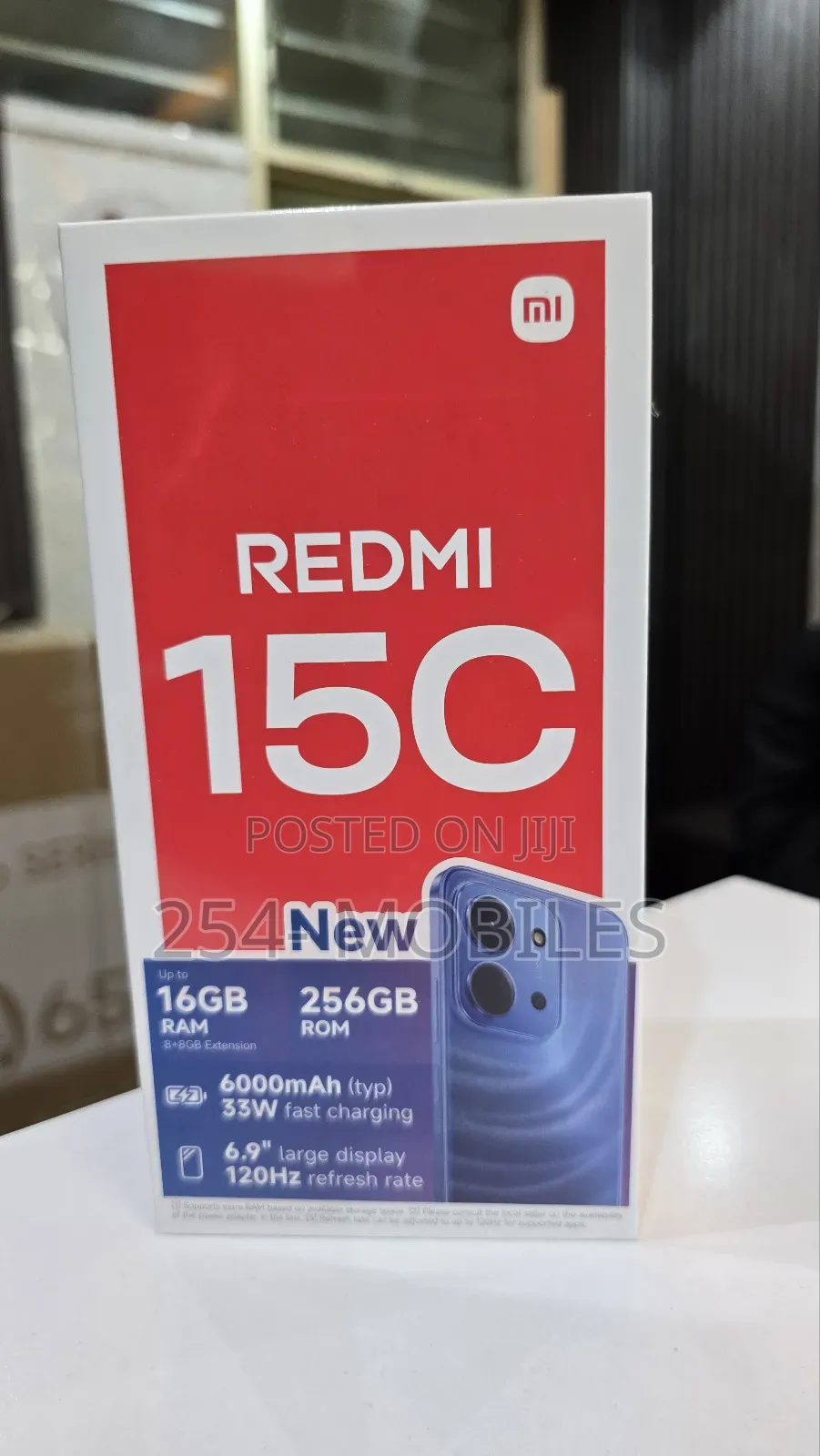 New Xiaomi Redmi 15C 4G 256 GB Black