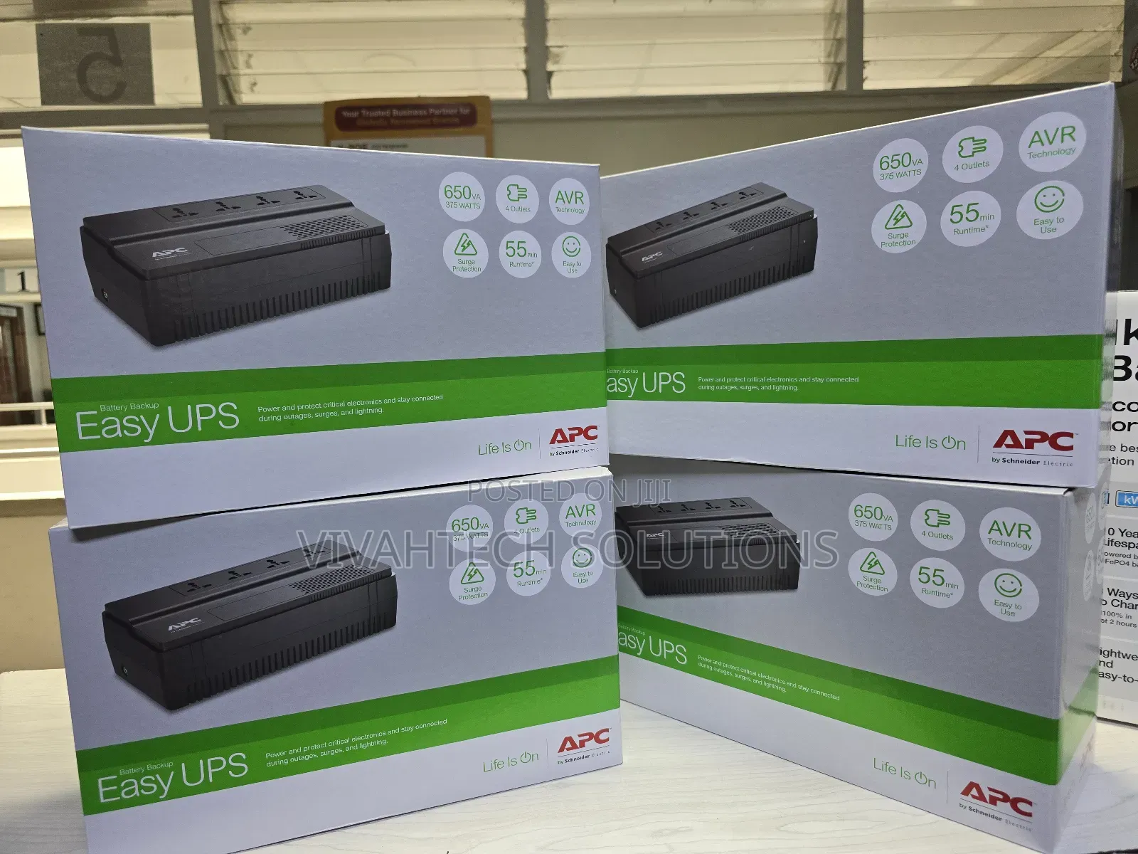 Apc Apc 650va Ups Battery (375watt)