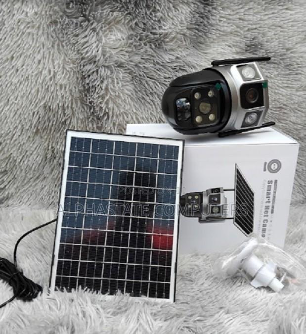 4mp Dual Lens Outdoor Wifi Solar Camera V380 Pro