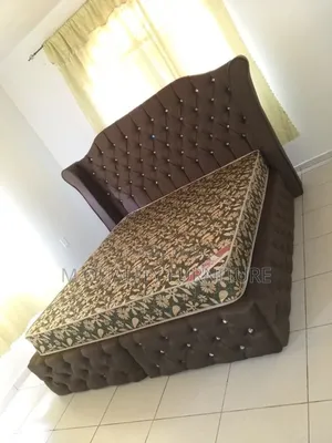 Brown Tufted Quality Redefined Beds