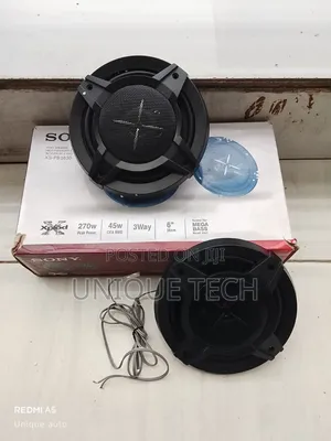 Sony 6 Inch 270w Door Speakers X5-Fb1630 Car Audio Upgrade