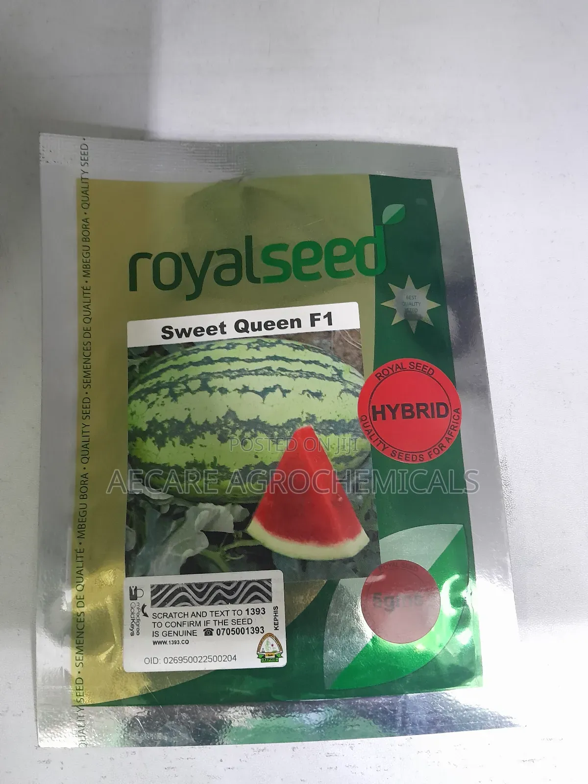 Watermelon Seeds Sweet Queen F1 5 Grams
