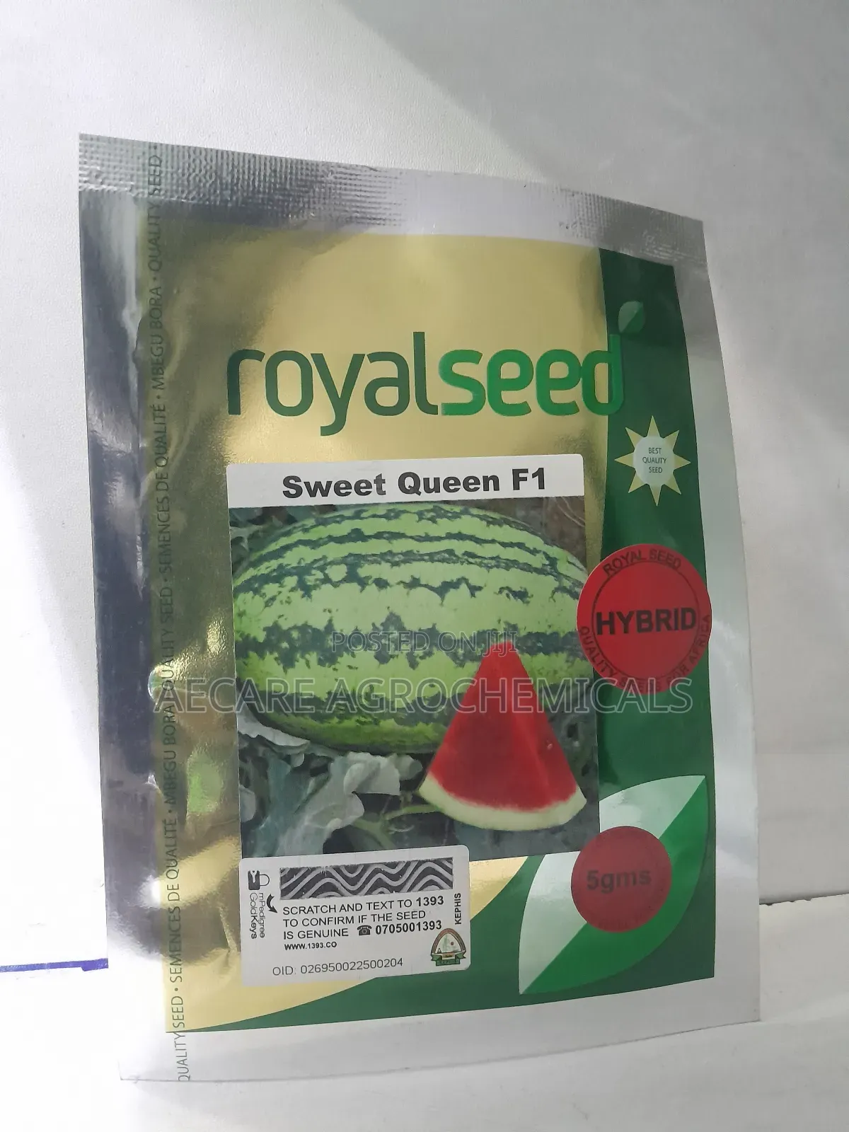 Watermelon Seeds Sweet Queen F1 5 Grams