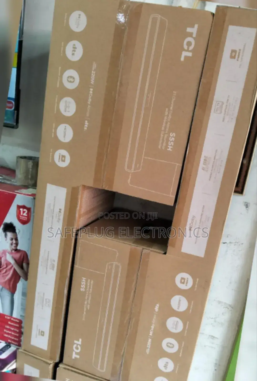 TCL S55h 220w Wireless Soundbar With Dolby Atmos –