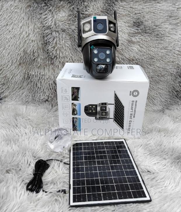 Simcard Solar Powered Outdoor PTZ Security CCTV Camera