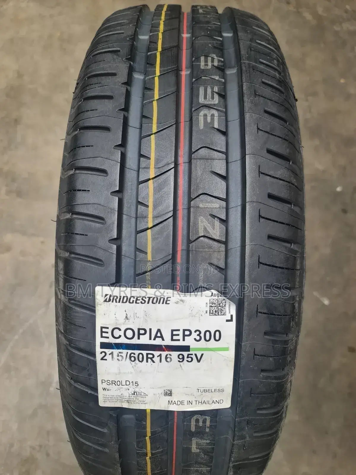 215 /60 R16 Bringstone Tyres (Thailand)