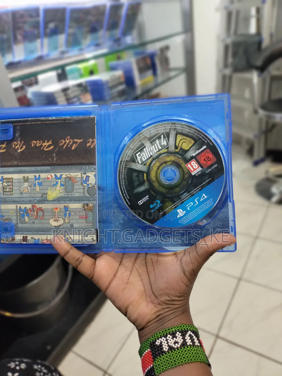 Fallout Four Ps4 Disc