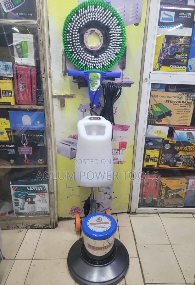 Commercial Floor Scrub Machine - main view