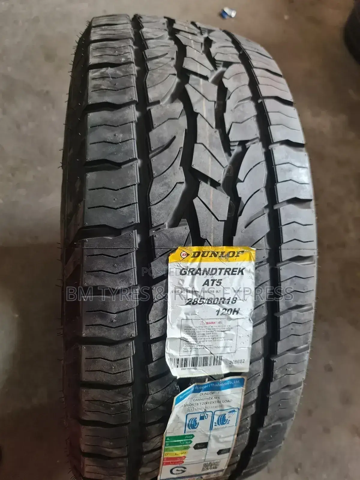 285 /60 R18 Dunlop Tyres (All Terrrain)