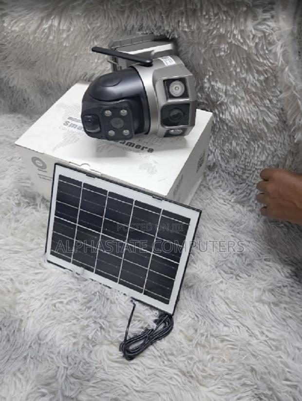 Solar Battery Powered Wireless Wifi Outdoor Pan/Tilt Home