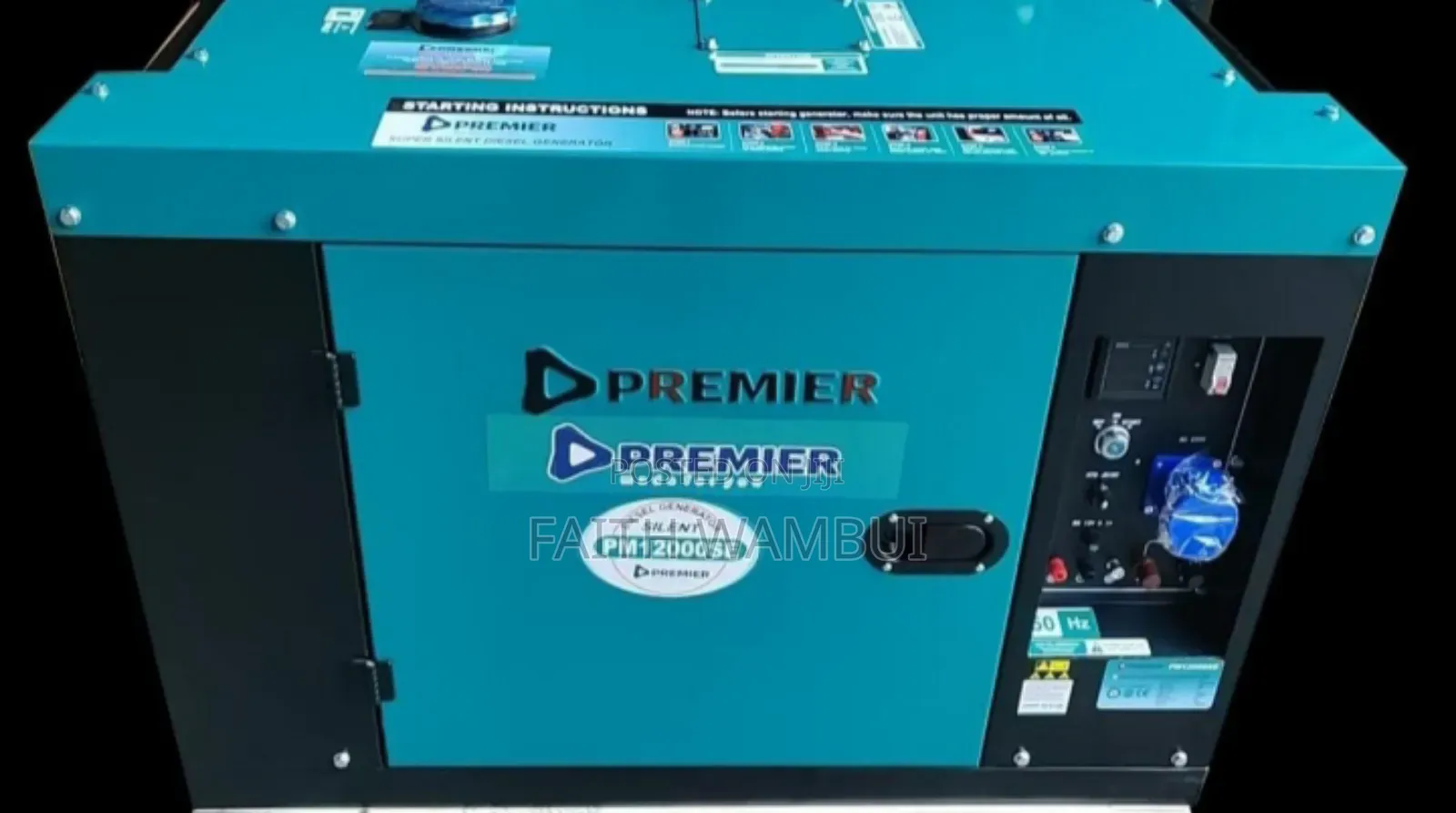 12kva Silent Generator/Premier Silent Generator 12kva