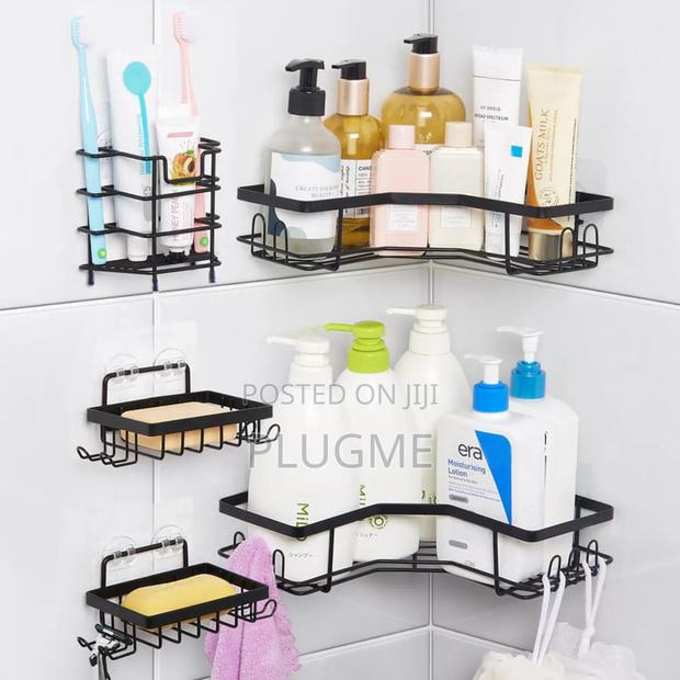 Bathroom Corner Storage Rack - thumbnail 3