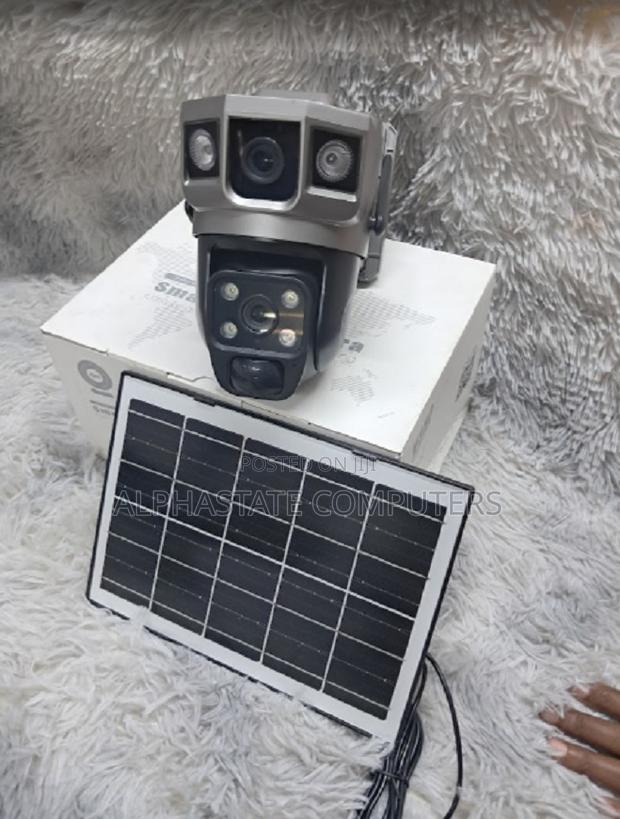 4g Dual Lens~Ptz Camera With Audio~V380 Pro Solar CCTV