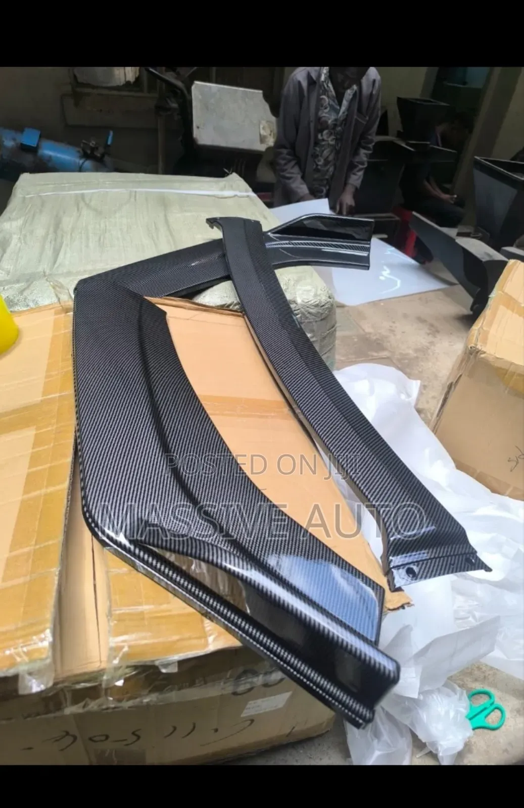 Buy Carbonated Car Front Bumper Lip/ Front Bumper Lip