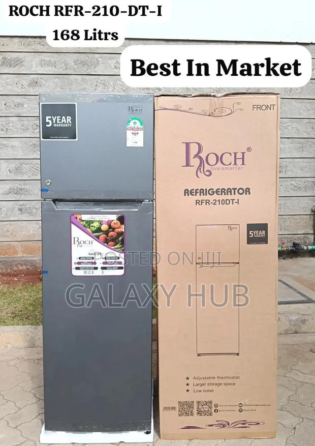 Roch RFR-210-Dt-I Double Door Refrigerator, 170l Available