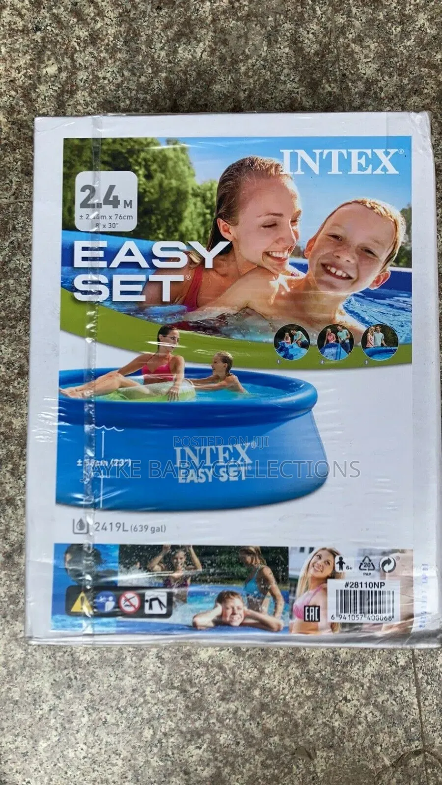 Intex Easy Set Inflatable Swimming Pool for Family