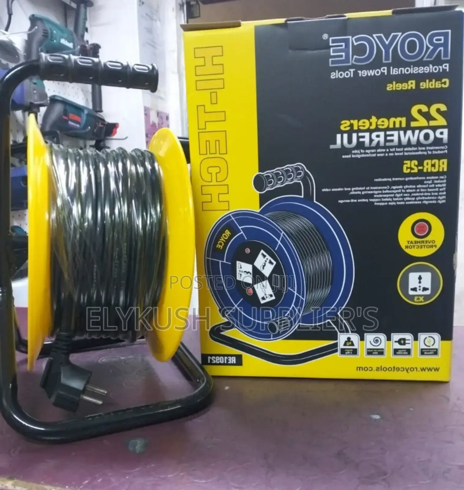 22m Reel Cable