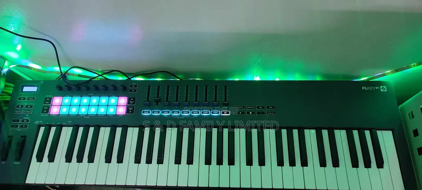 Novation 61 Keys Midi Keyboard