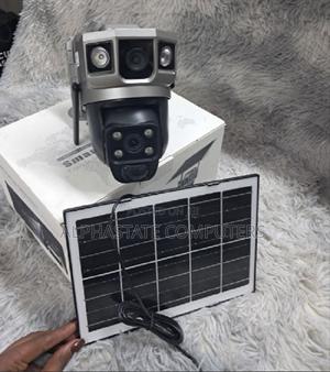 Dual Lens V380 Solar Powered Simcard 4g PTZ Camera - thumbnail 2