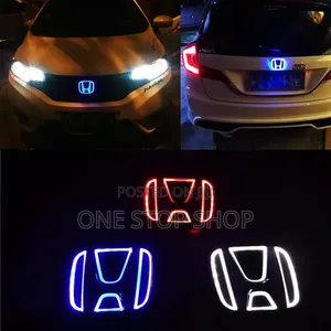 5d Led Honda Emblem Badge With Led Light