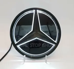Mercedes Logo With Led Brake Light