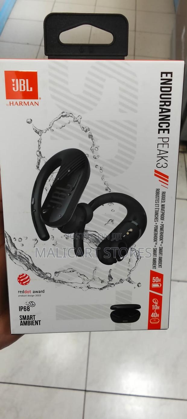 JBL Endurance Peak 3 True Wireless Active Earbuds - main view