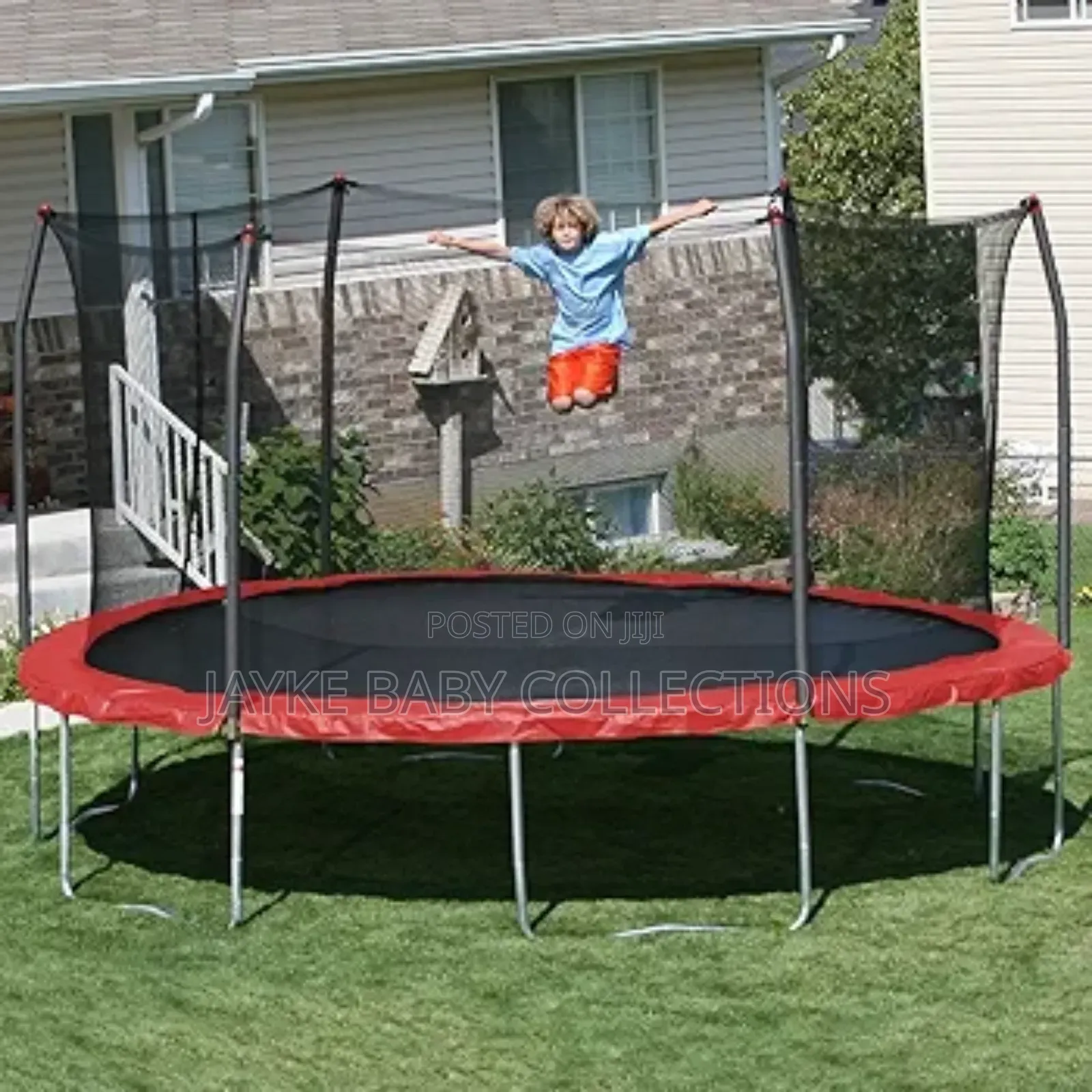 16ft Pibi Trampoline With Safety Net Ladder