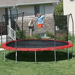 16ft Pibi Trampoline With Safety Net Ladder