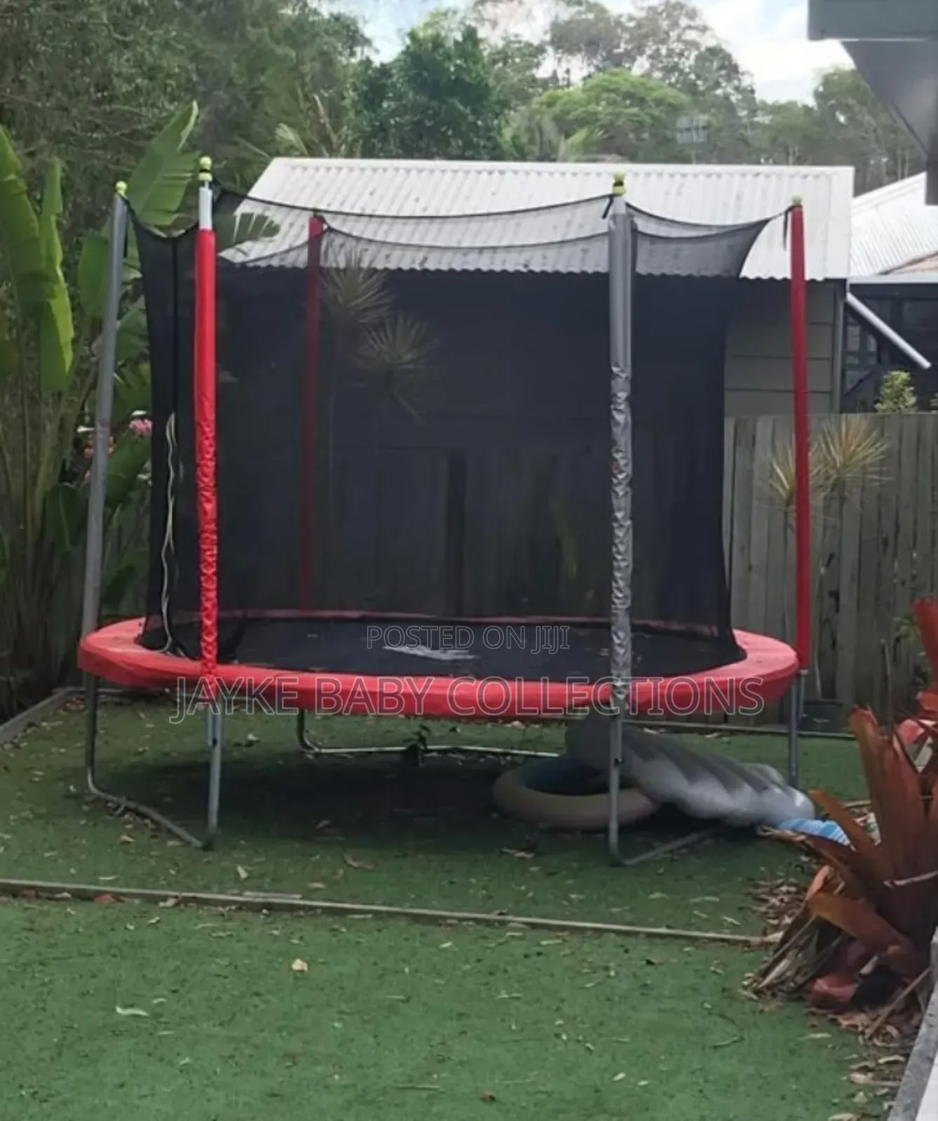 16ft Pibi Trampoline With Safety Net Ladder
