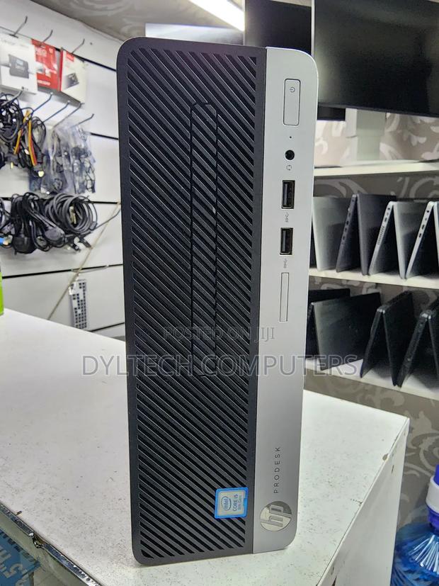 Desktop Computer HP ProDesk 400 G5 8GB Intel Core I5 SSD 256GB - main view