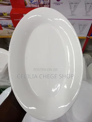 Oval Ceramic Plate