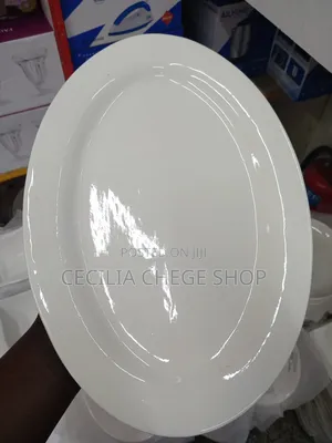 Oval Ceramic Plate