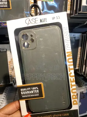 Hasic Designed for iPhone 11 Electroplated Leather Case