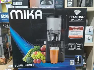 Slow Juicer! Mika 250w Unbreakable Jug Slow Juicer With 1yr Warranty
