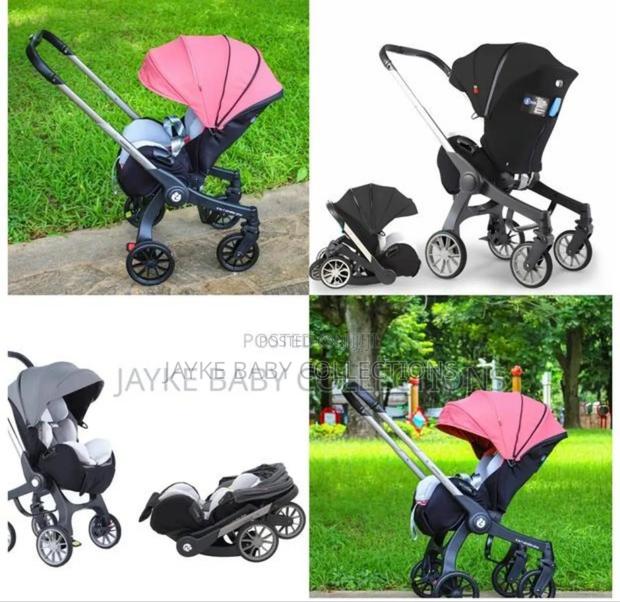 4in1 Stroller -carseat, Carrycot, Stroller Basket - thumbnail 3
