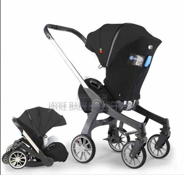 4in1 Stroller -carseat, Carrycot, Stroller Basket - thumbnail 4