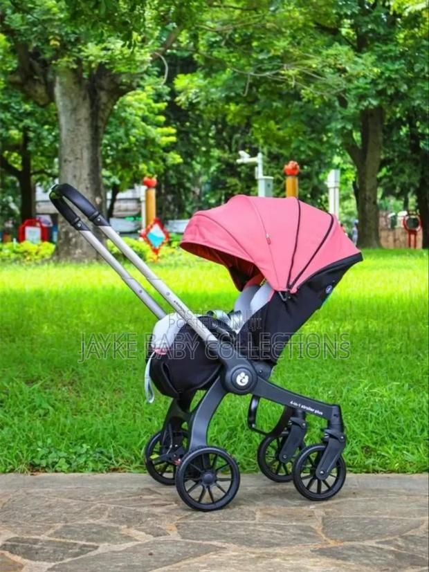 4in1 Stroller -carseat, Carrycot, Stroller Basket - thumbnail 5