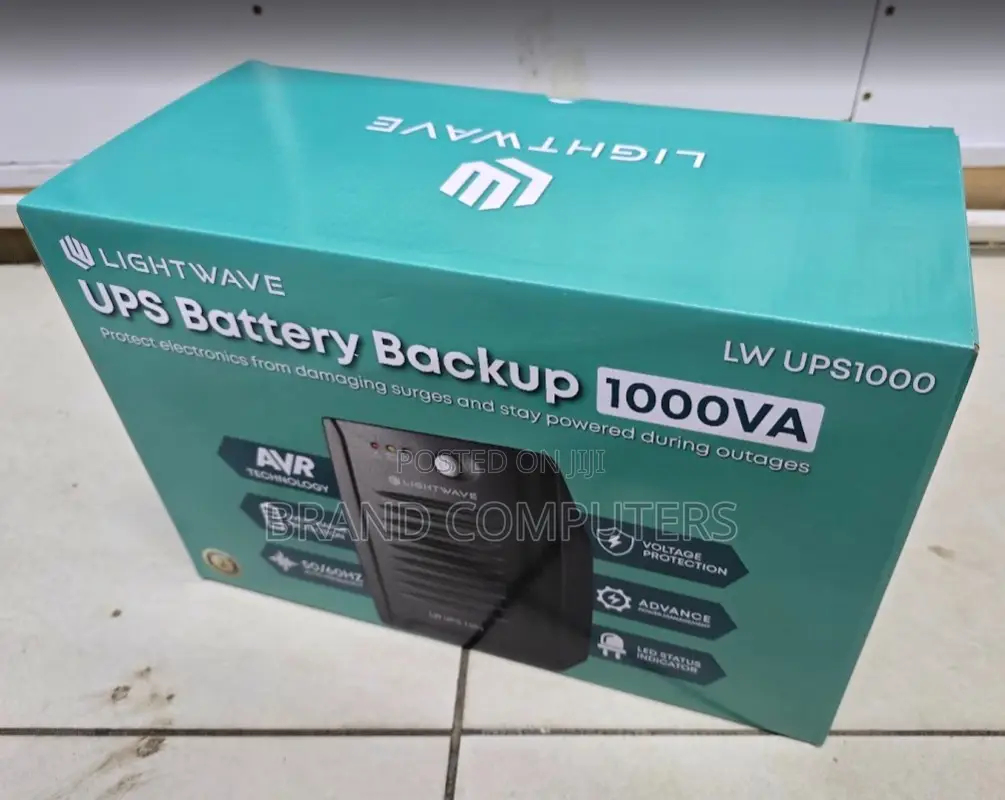 Lightwave Ups 1000va 1kva Back Ups