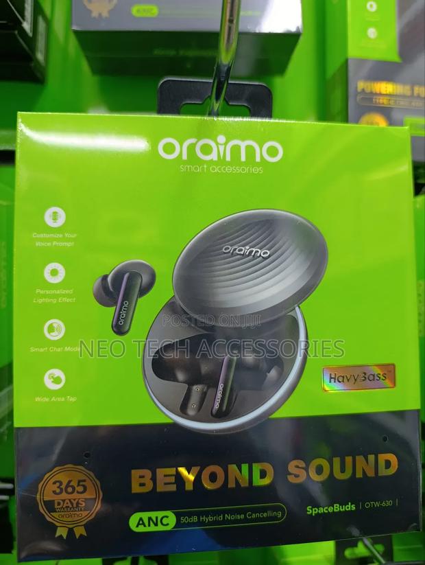 Oraimo Spacebuds Hybrid Anc True Wireless Earbuds - thumbnail 3