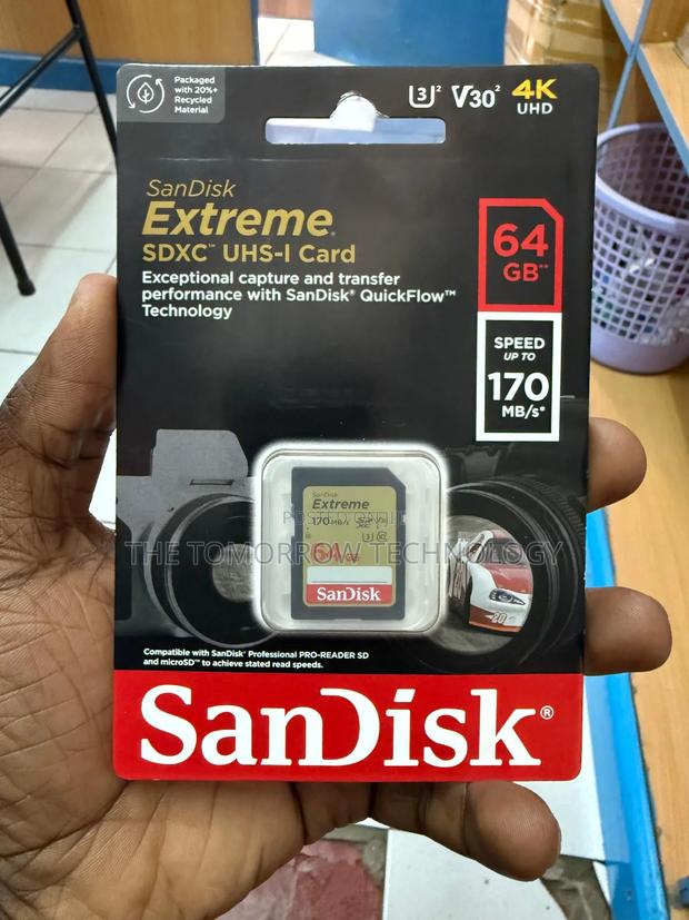 Sandisk Extreme Pro 64gb - thumbnail 3