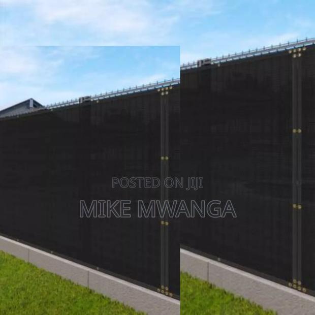 Fence Covering Privacy Net - main view