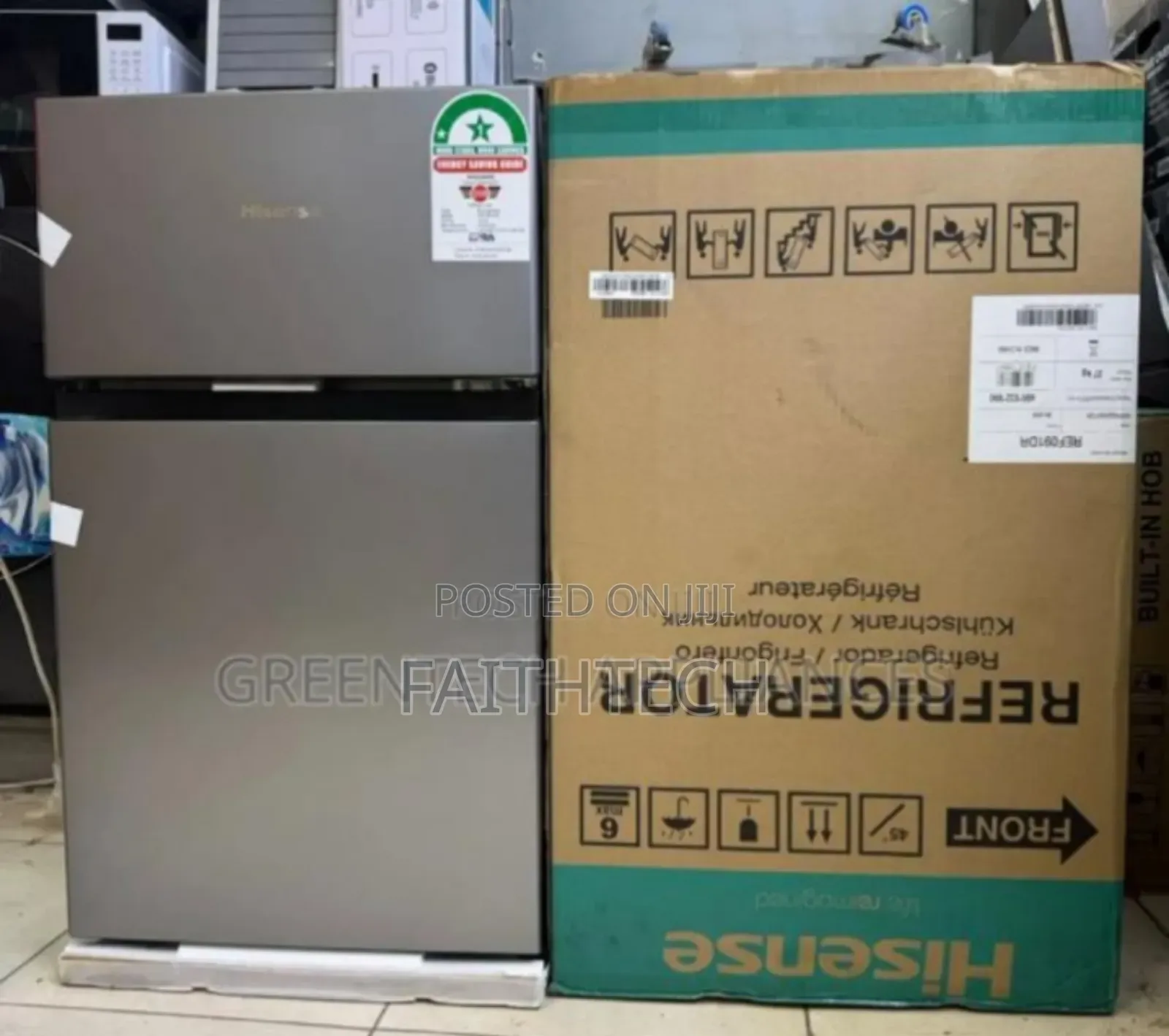 Hisense Ref091dr-91l Double Door Refrigerator