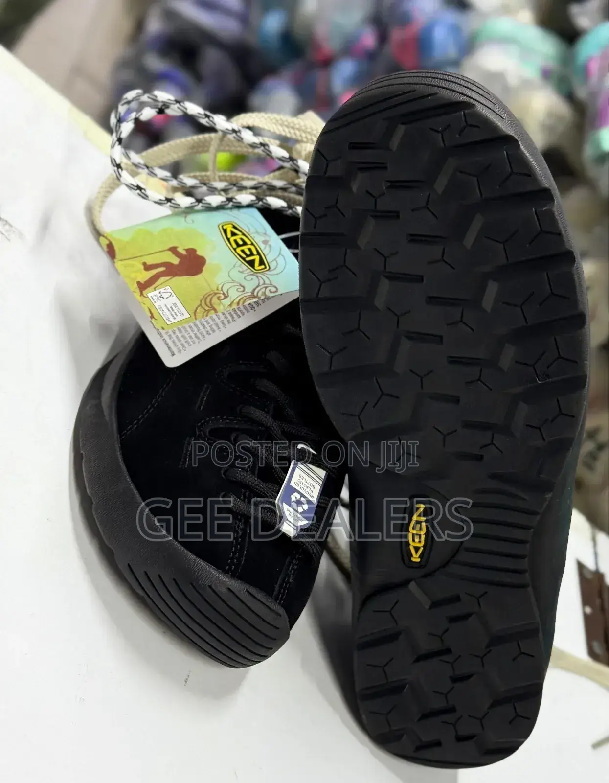 Keen Hiking Shoes, Leather Suede Trekking Boots