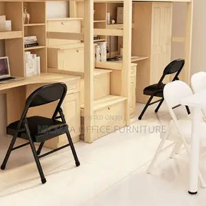 Office Seat: Foldable Padded Visitor Seat