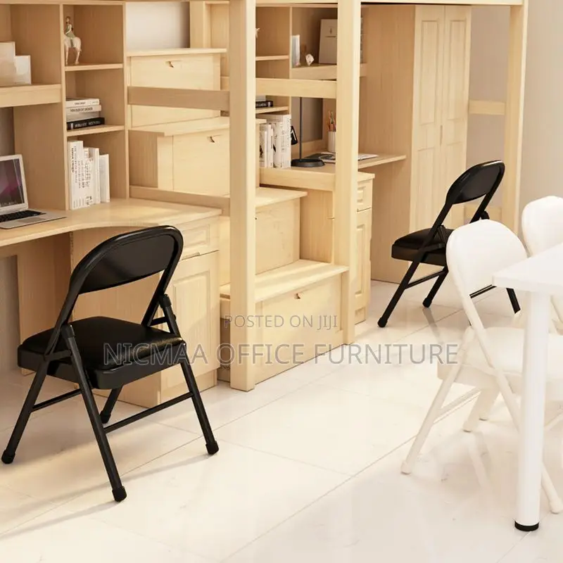 Office Seat: Foldable Padded Visitor Seat