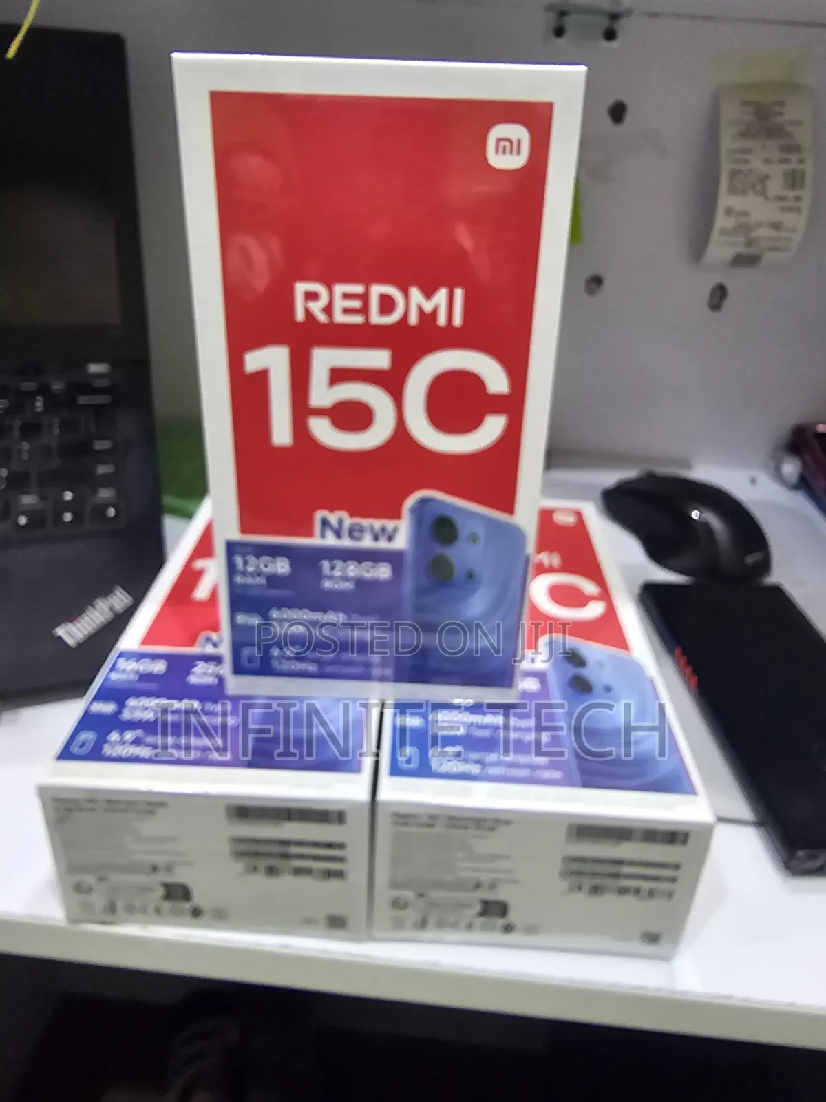 New Xiaomi Redmi 15C 4G 128 GB Black