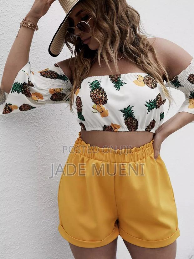 Atmosphere Crop Top With Attached Sleeves